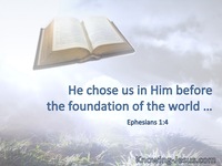 Ephesians 1:4